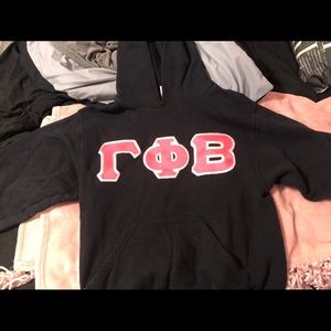 Gamma Phi Beta Letters Hoodie